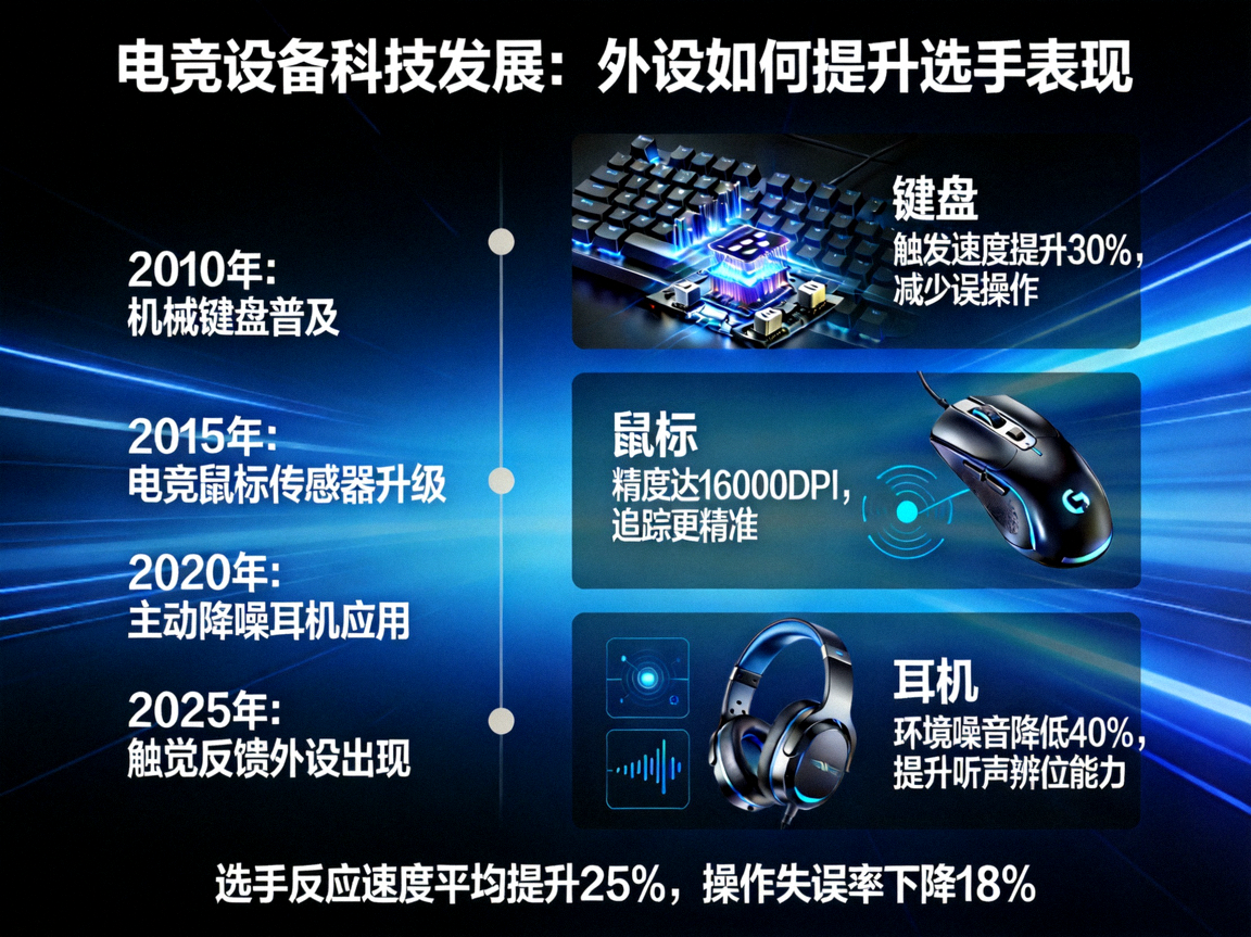 电竞设备科技发展：外设如何提升选手表现